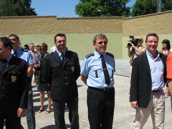 Otvírání OOP PČR Kralupy nad Vltavou