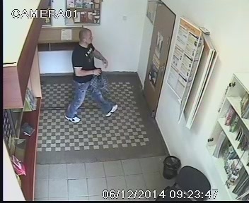 Pachatel loupeže 12.6.2014 1.JPG