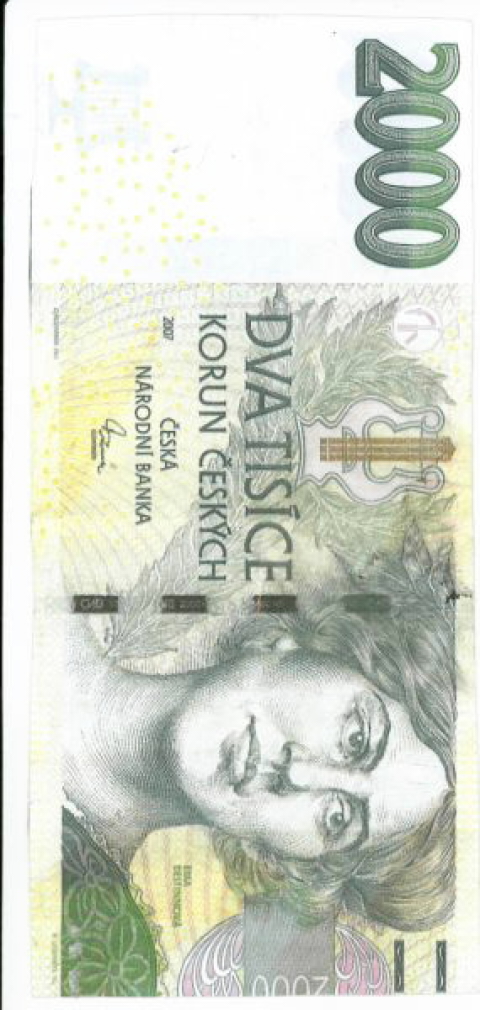 Padělané bankovky.