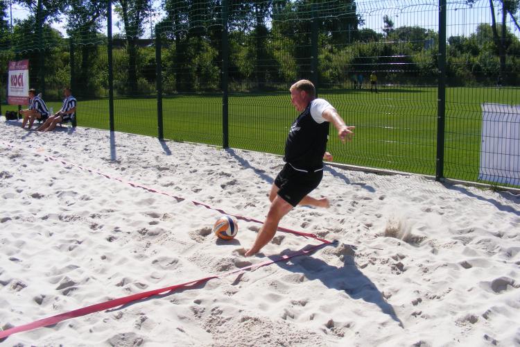 Plážový fotbal - 16. 7. 2011