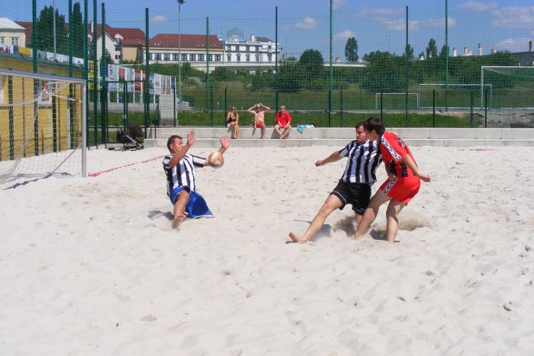 Plážový fotbal - 16. 7. 2011
