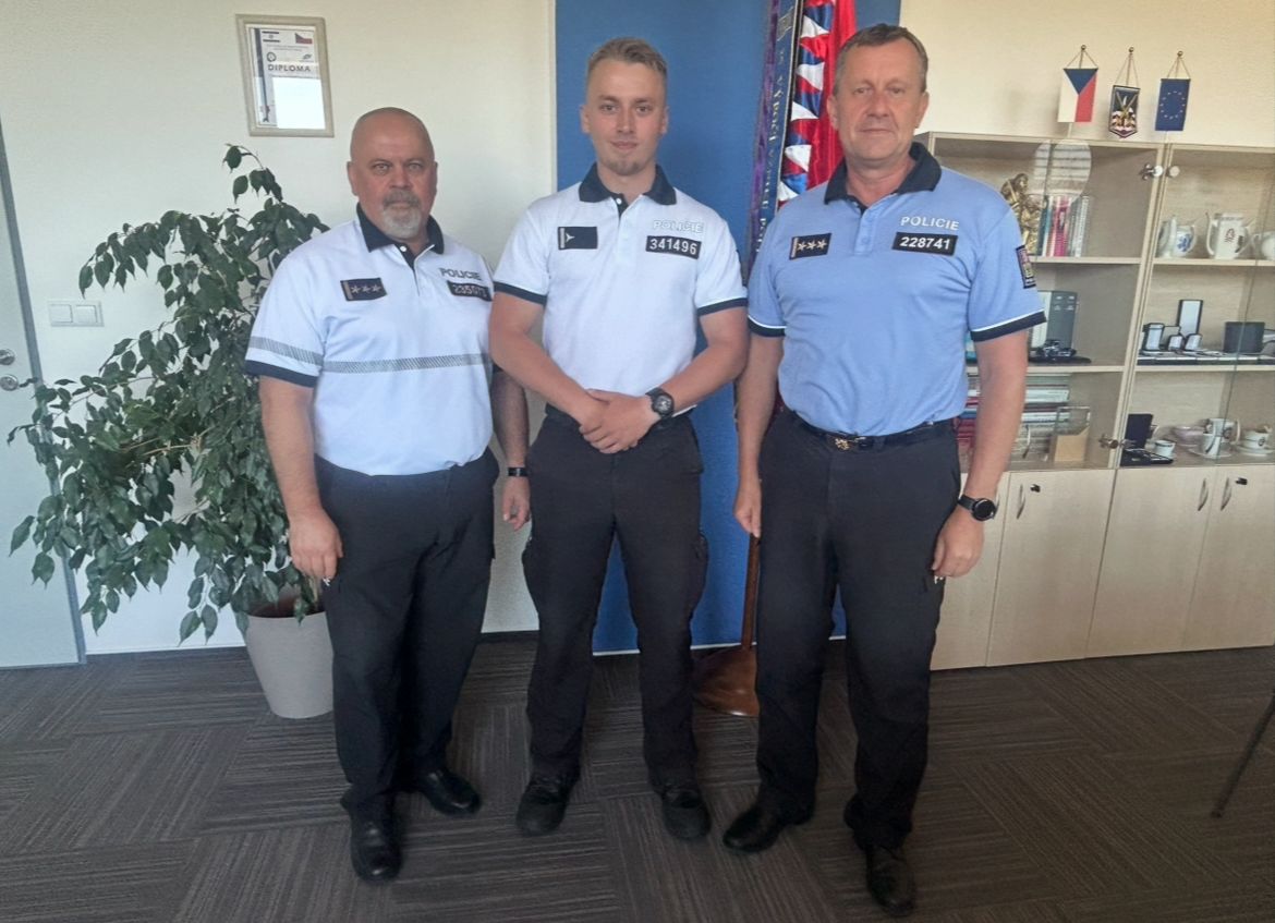 Poděkování u ředitele