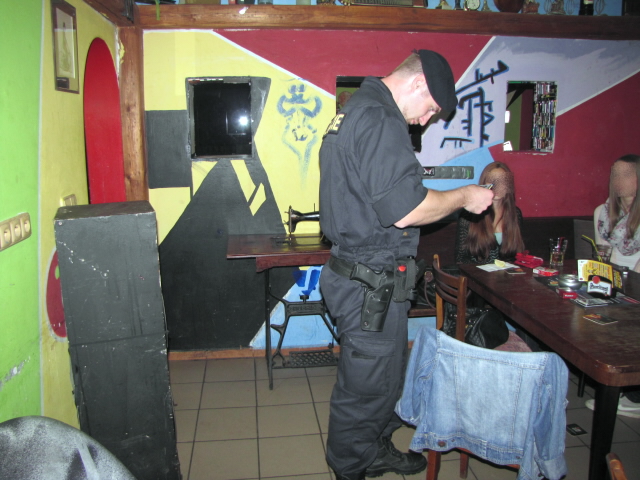 Policejní akce na Sokolovsku.