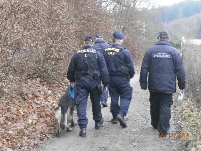 Policejní hlídky v terénu