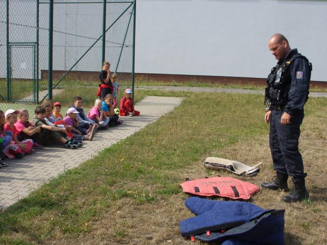Policejní návštěva na příměstském táboře