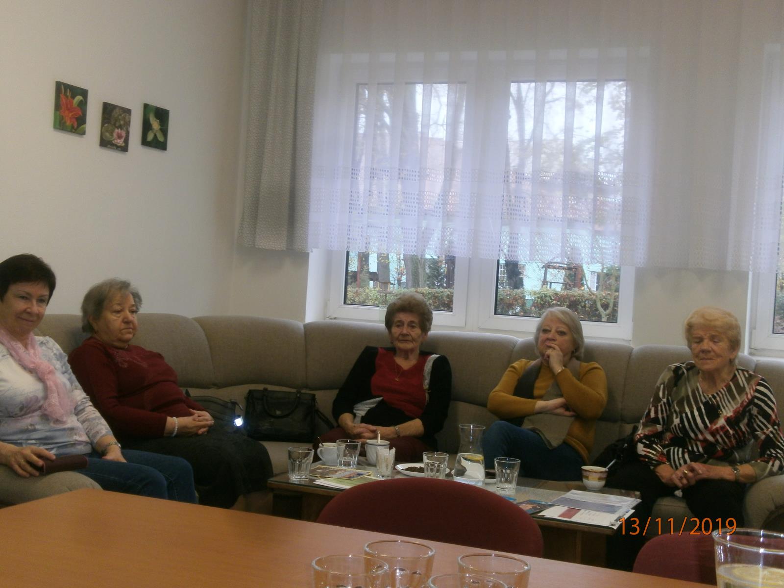 Policejní návštěva u seniorů z organizace POSEZ