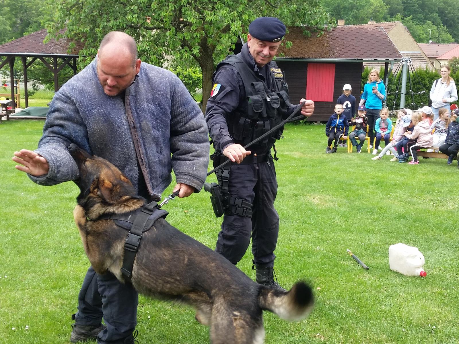 Policejní návštěva v MŠ Lány