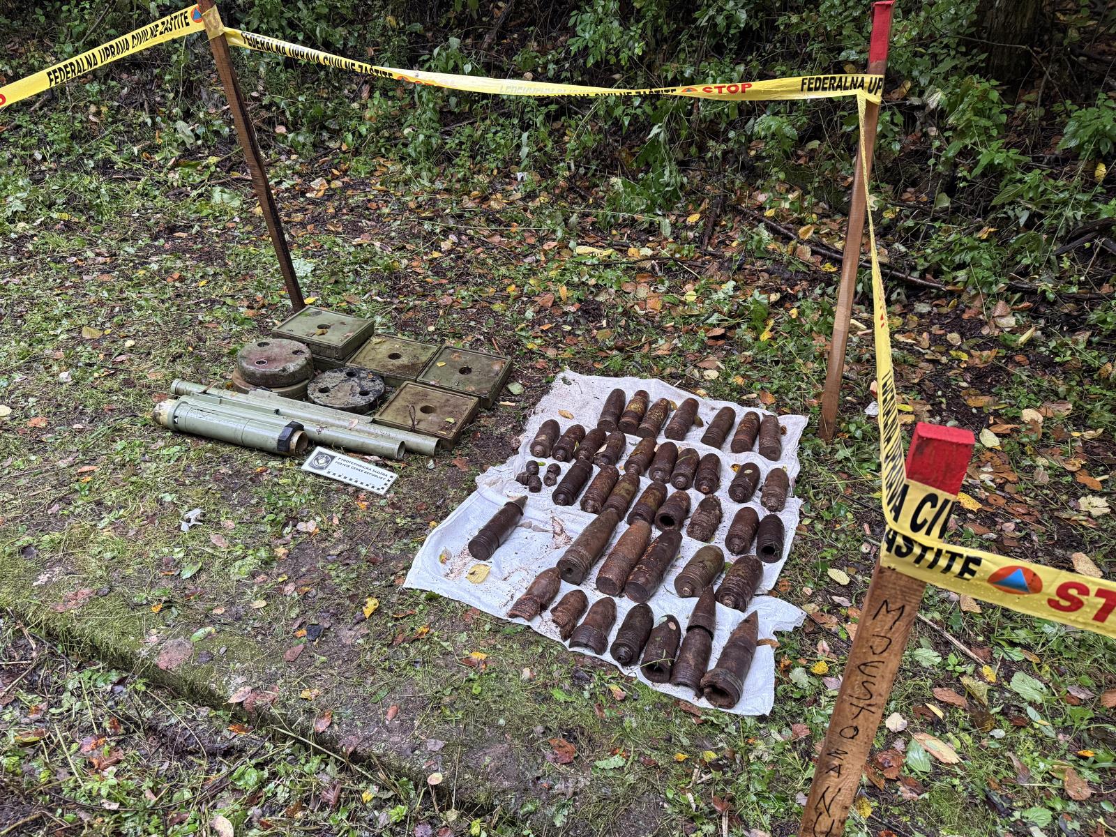 Policejní pyrotechnici v Bosně a Hercegovině