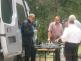 Policejní ukázky na farmě v Ledcích