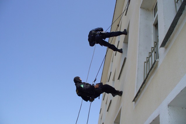 Policejní zásahová jednotka z Dukovan
