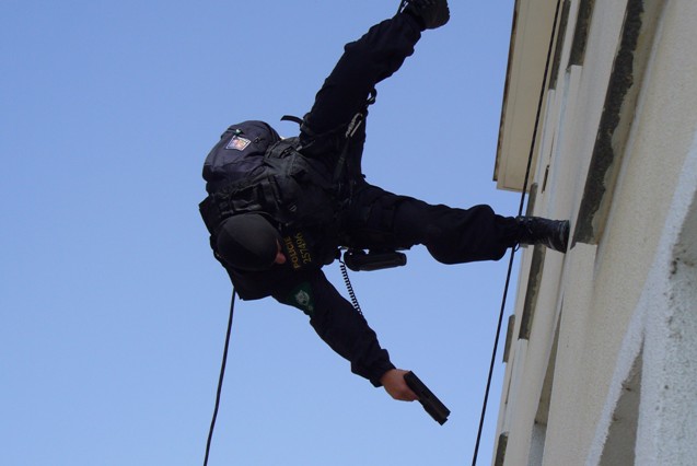 Policejní zásahová jednotka z Dukovan