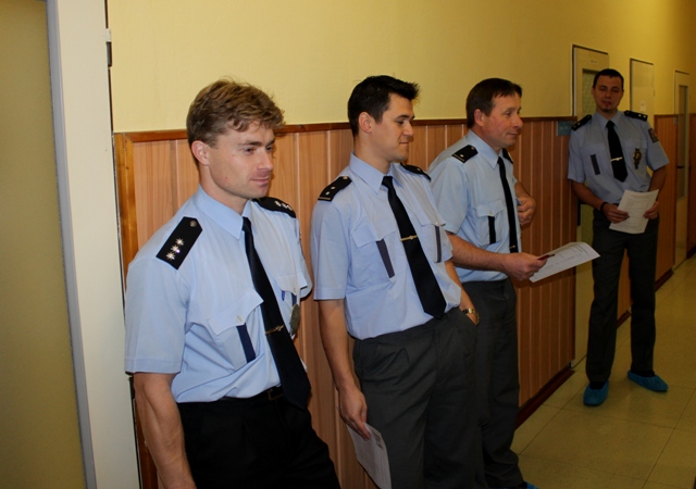 Policisté darují krev 2011