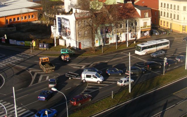 Policisté kontrolovali průjezd křižovatkami