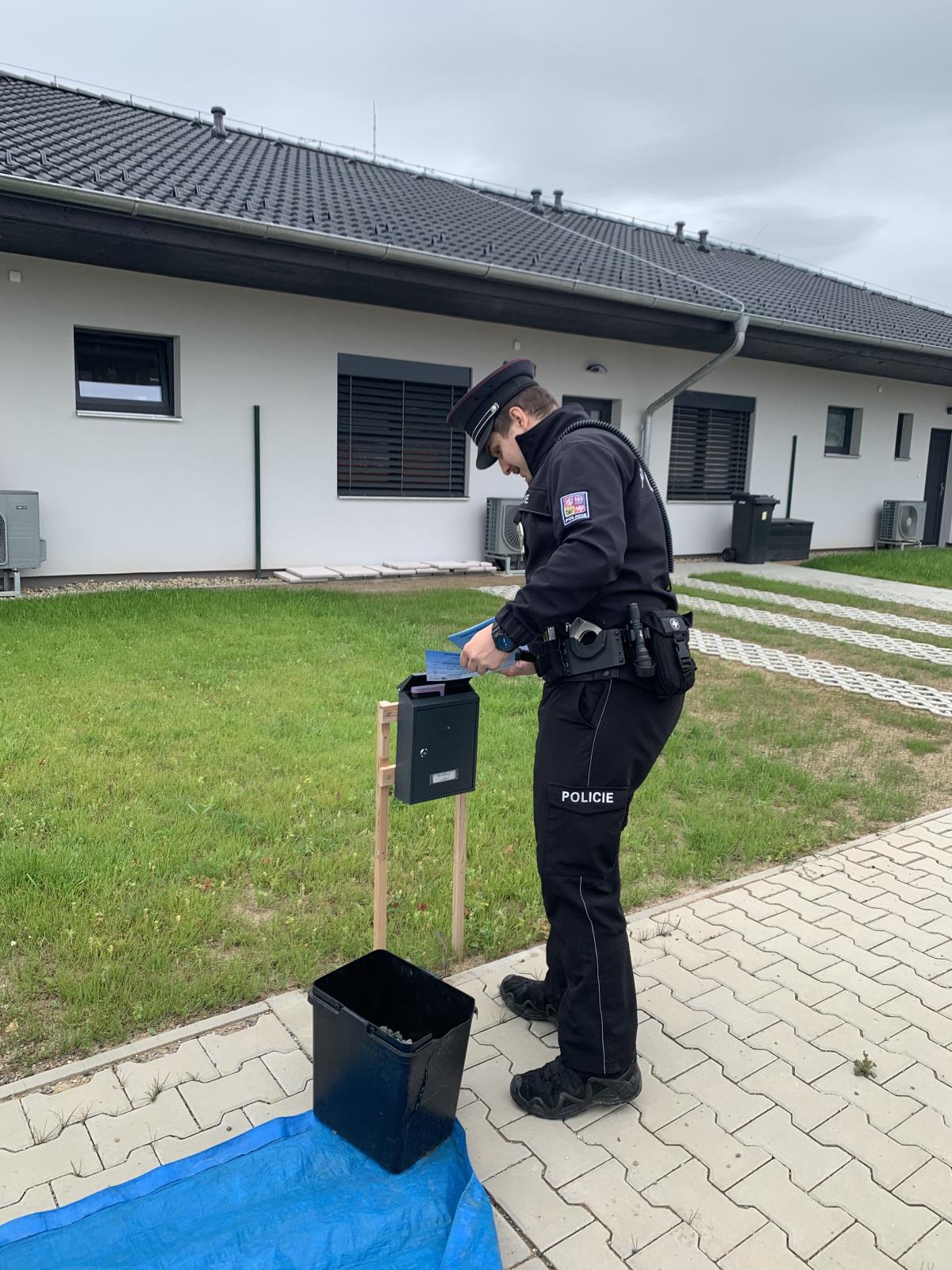 Policisté upozornili občany za zabezpečení obydlí