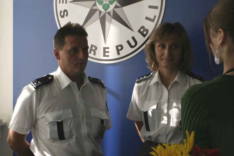 Policisté zachránili život