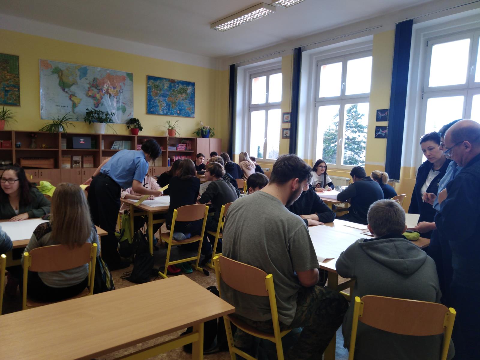 Policisté zadávají úkoly
