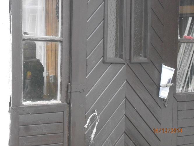 Ponechaný leták s preventivní tématikou