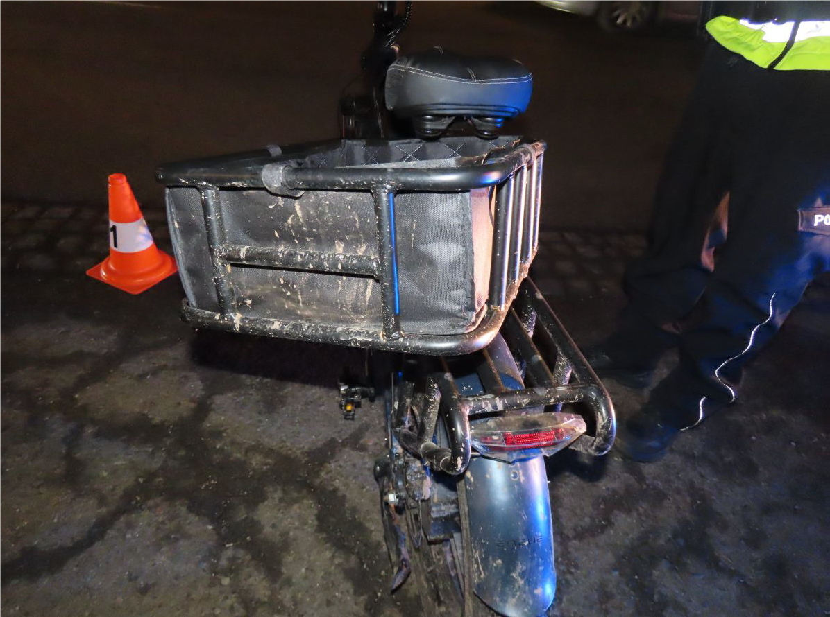 Poškozené elektrokolo