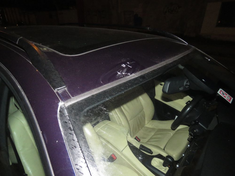 Poškození BMW