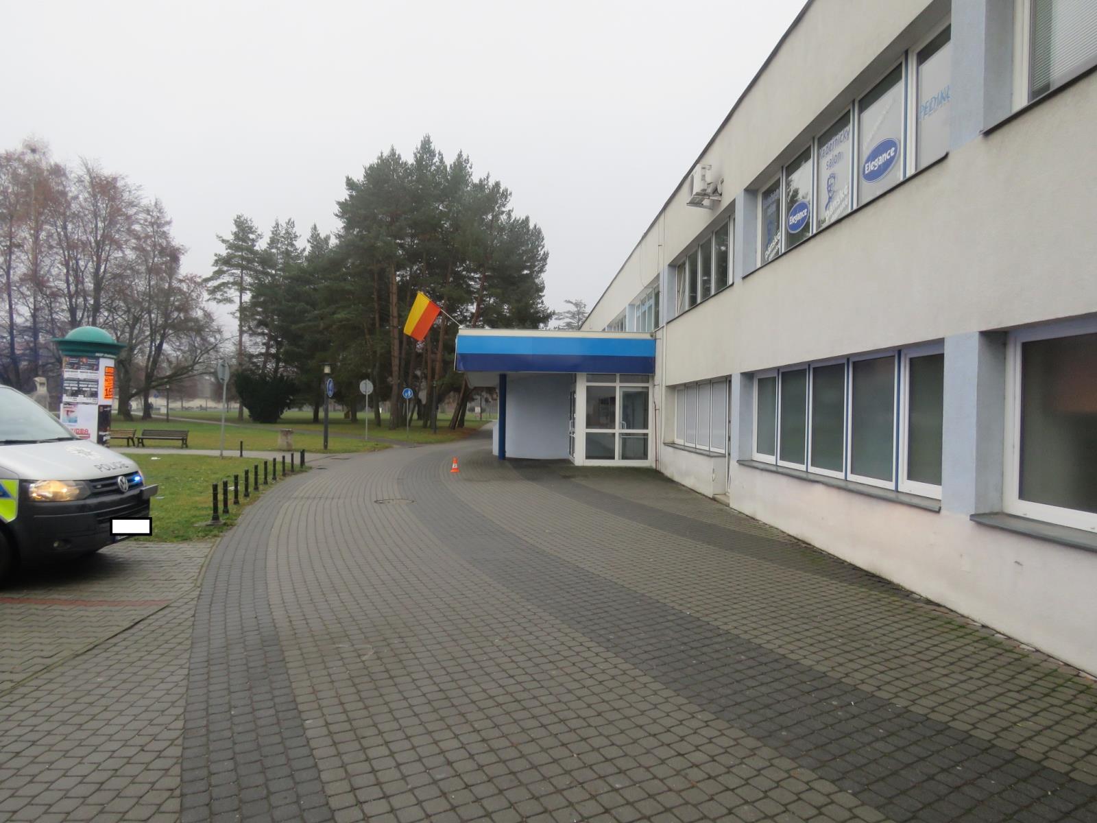 Poškození střechy plovárny ČB I.