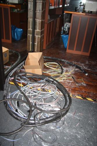 Poškozený speciální vlak