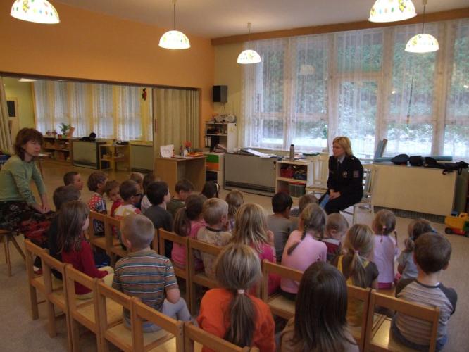 Povídání o práci policistů