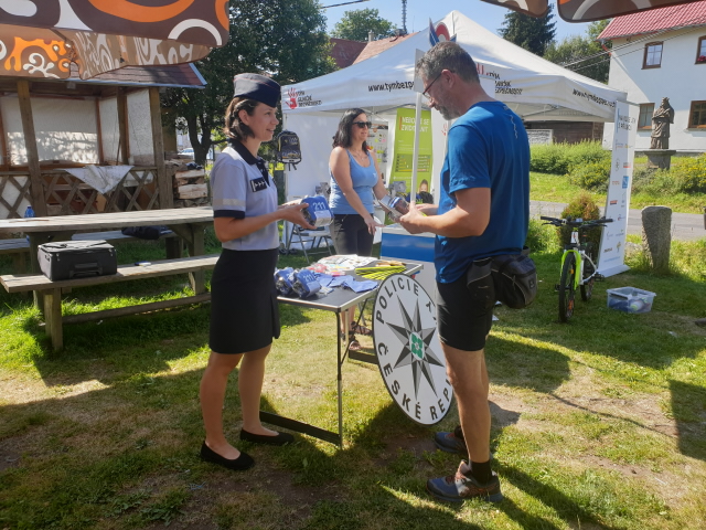 Pr. akce - cyklisté na Přebuzi