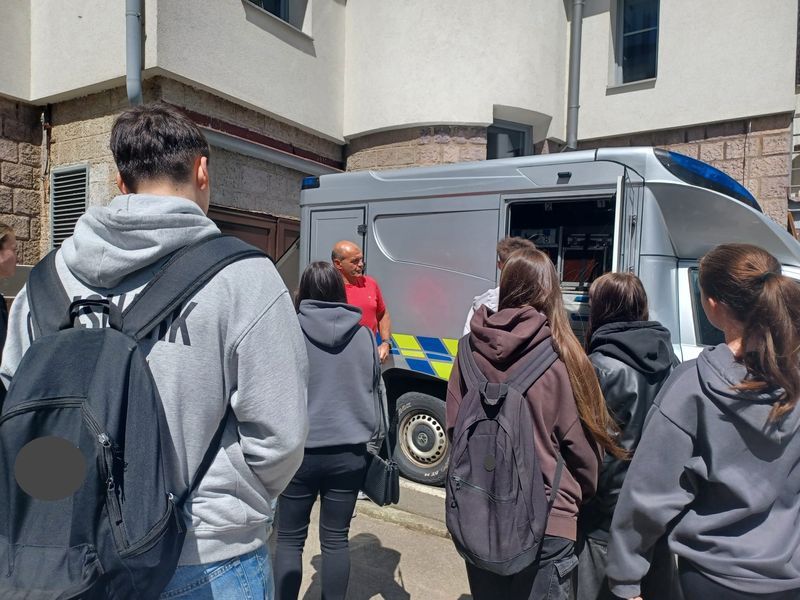 Praxe středoškolských studentů na ÚO Náchod - květen 2025