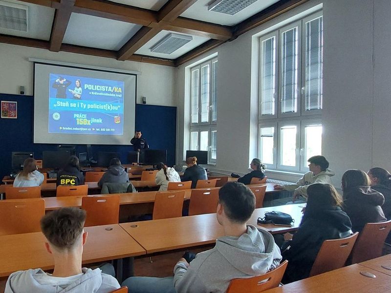 Praxe středoškolských studentů na ÚO Náchod - květen 2025