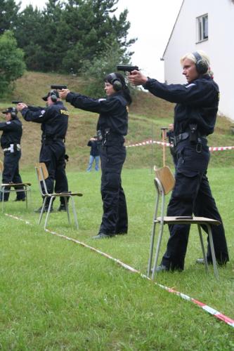 Přebor ve střelbě - policisté