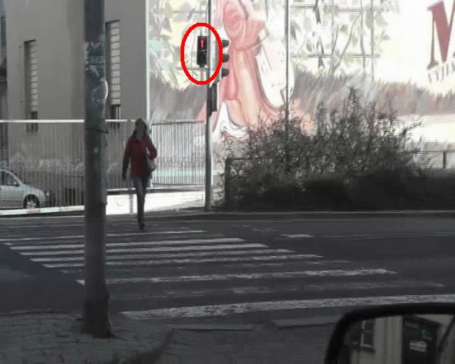 Přecházení na červenou