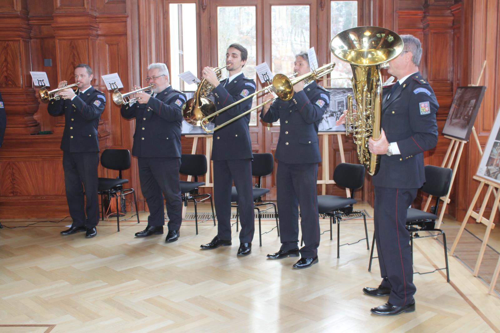 Předávání medailí