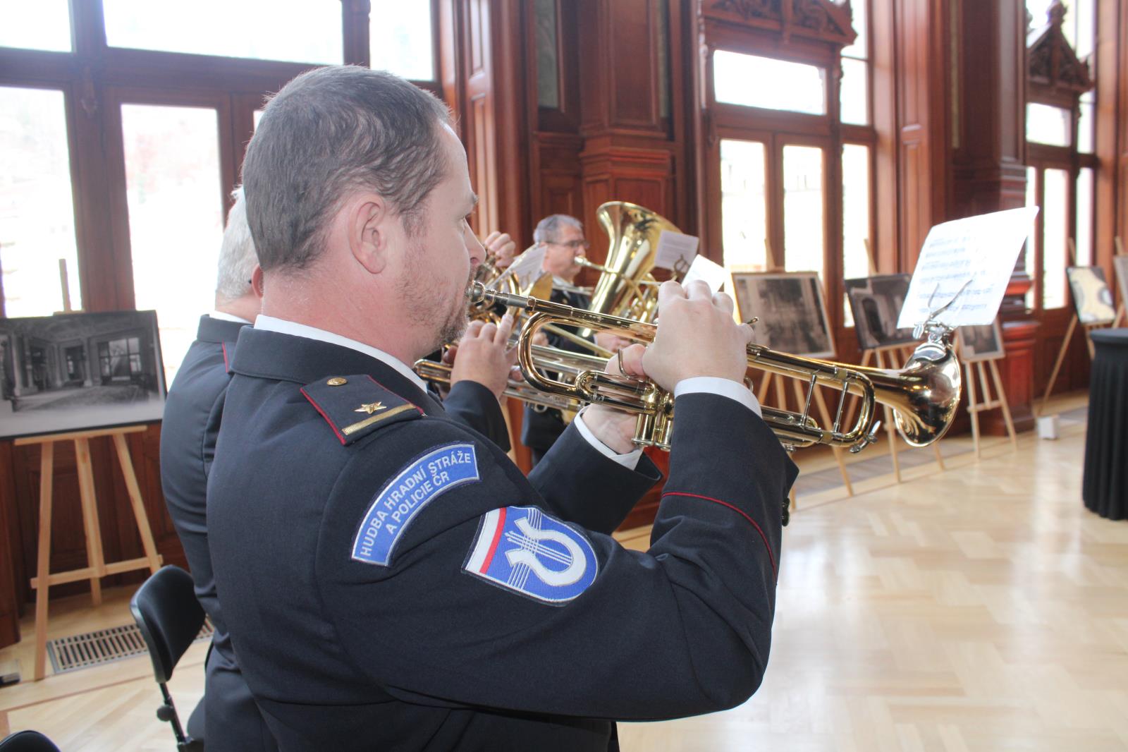 Předávání medailí