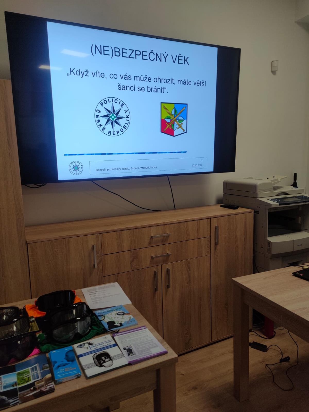 Přednáška pro seniory