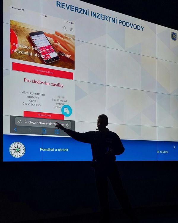 Prevence kyberpodvodů pro zaměstnavatele na Náchodsku - červen, září a říjen 2025