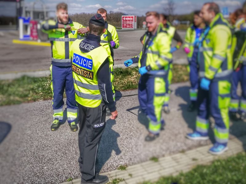 Preventista při akci Rozkoš rescue - Česká Skalice - 22.4.2022-24.4.2022