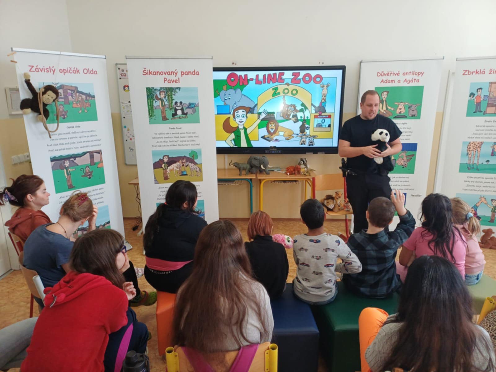 Preventisté představili projekt dětem