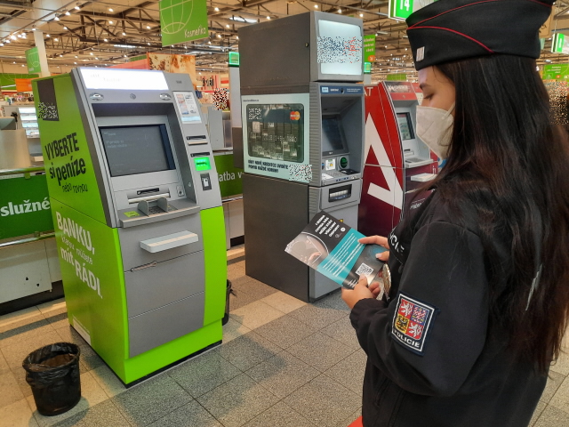 Preventivní akce "kyberkampaň" bankomaty