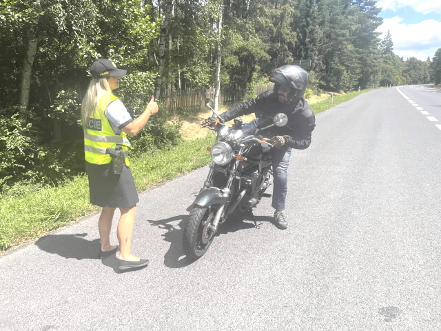 Preventivní akce na motocyklisty