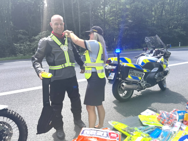 Preventivní akce na motocyklisty