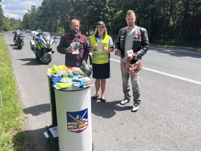 Preventivní akce na motocyklisty