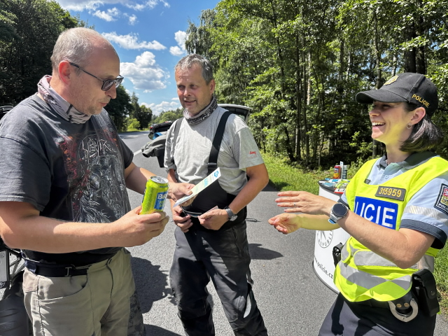 Preventivní akce na motocyklisty