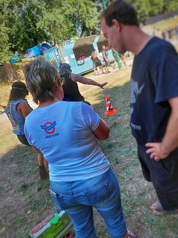 Preventivní akce při festivalu Brutal Assault 2022 v Jaroměři-Josefově 10.8.2022