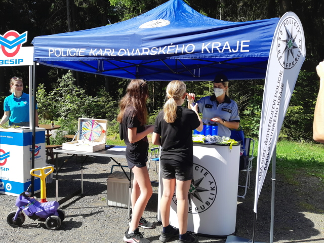 Preventivní akce zaměřená na cyklisty