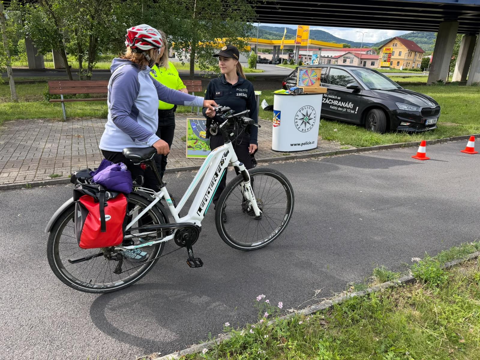 Preventivní akce zaměřené na cyklisty