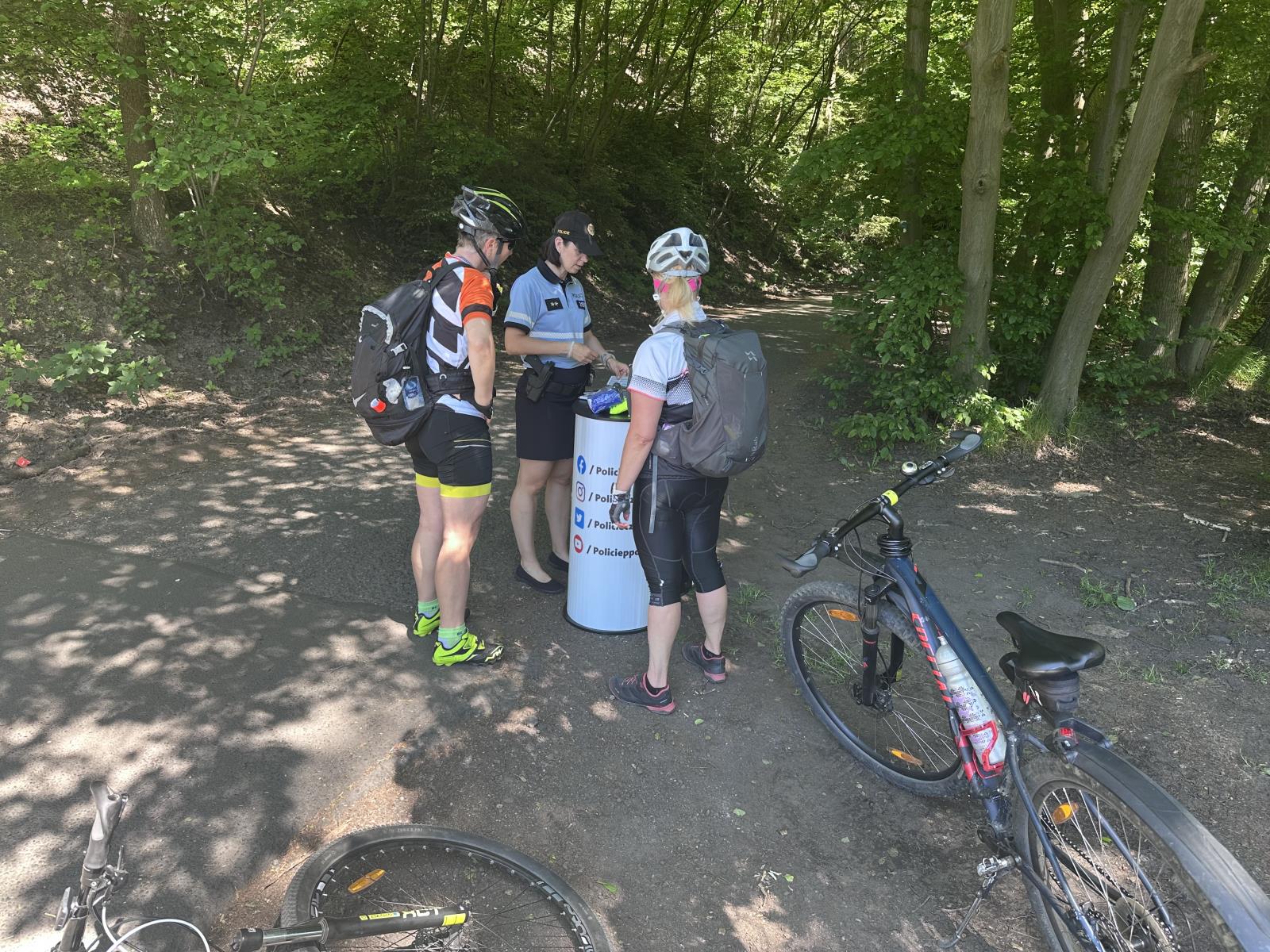 Preventivní akce zaměřené na cyklisty