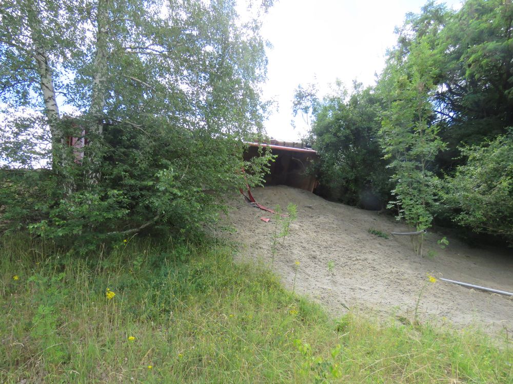 Převrácený kamion na D46