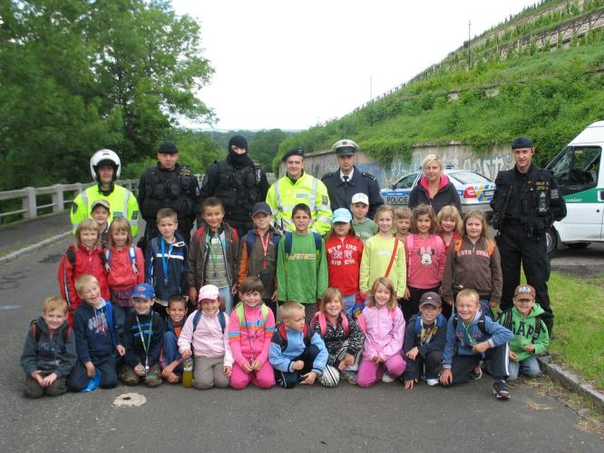 Prezentace dopravních policistů