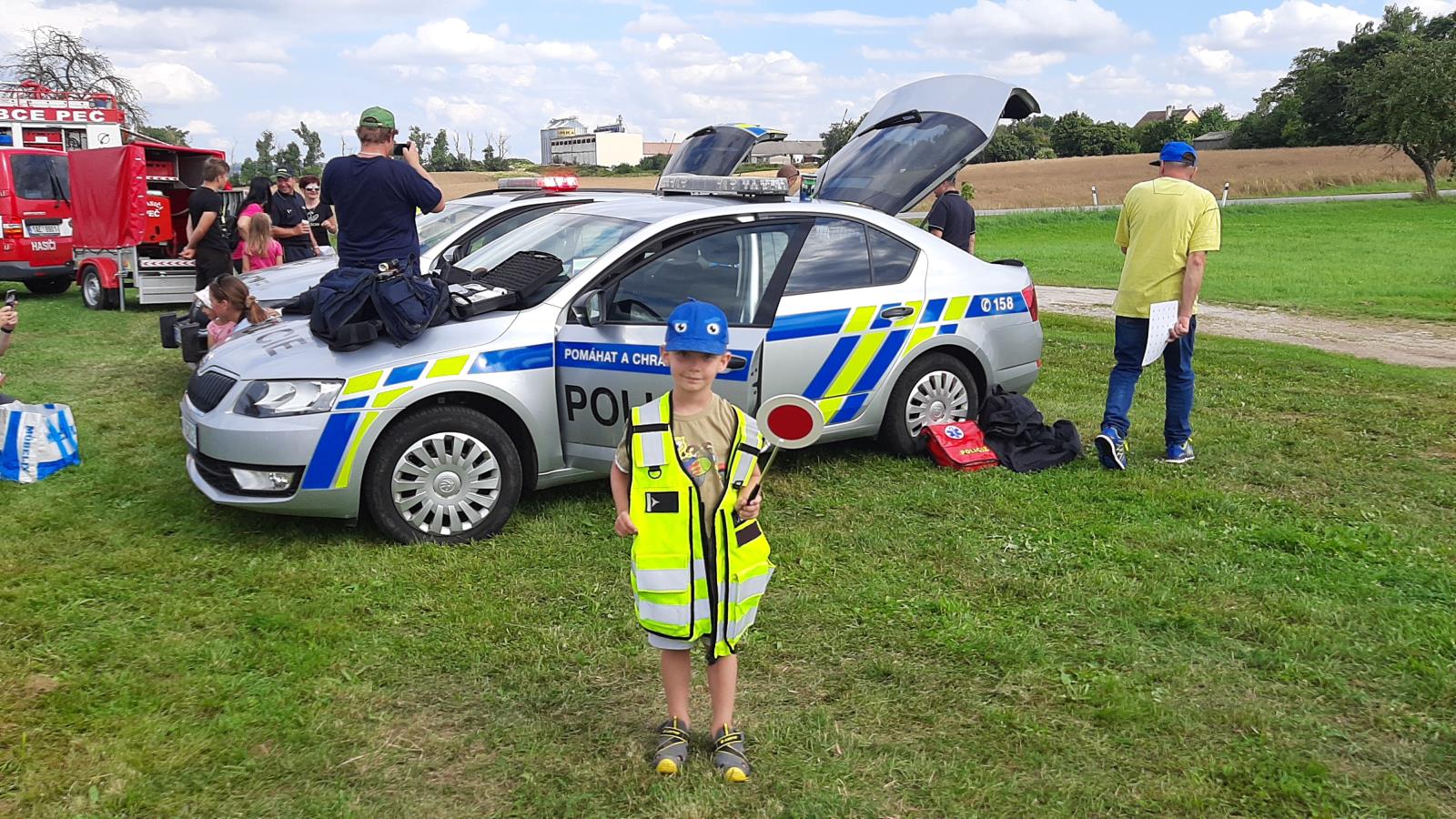 Prezentace policie - dětský den