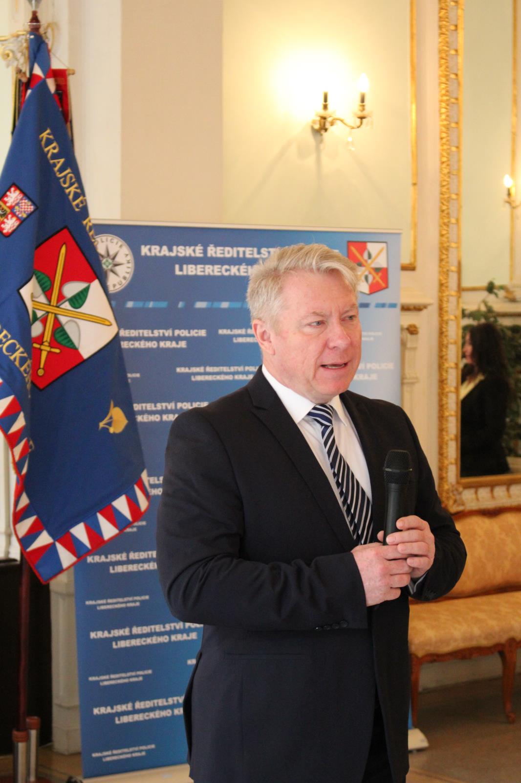 Prezident UNITOP a ředitel policie KŘ LBC kraje, plk. Mgr. Vladislav Husák